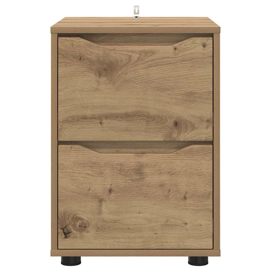 Oppbevaringsskap 40 x 48 x 57 cm Konstruert tre Artisan Eik