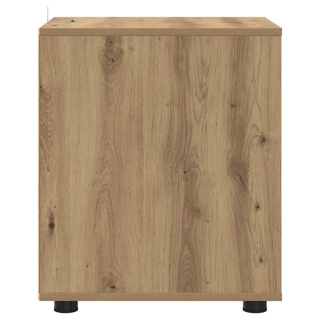 Oppbevaringsskap 40 x 48 x 57 cm Konstruert tre Artisan Eik