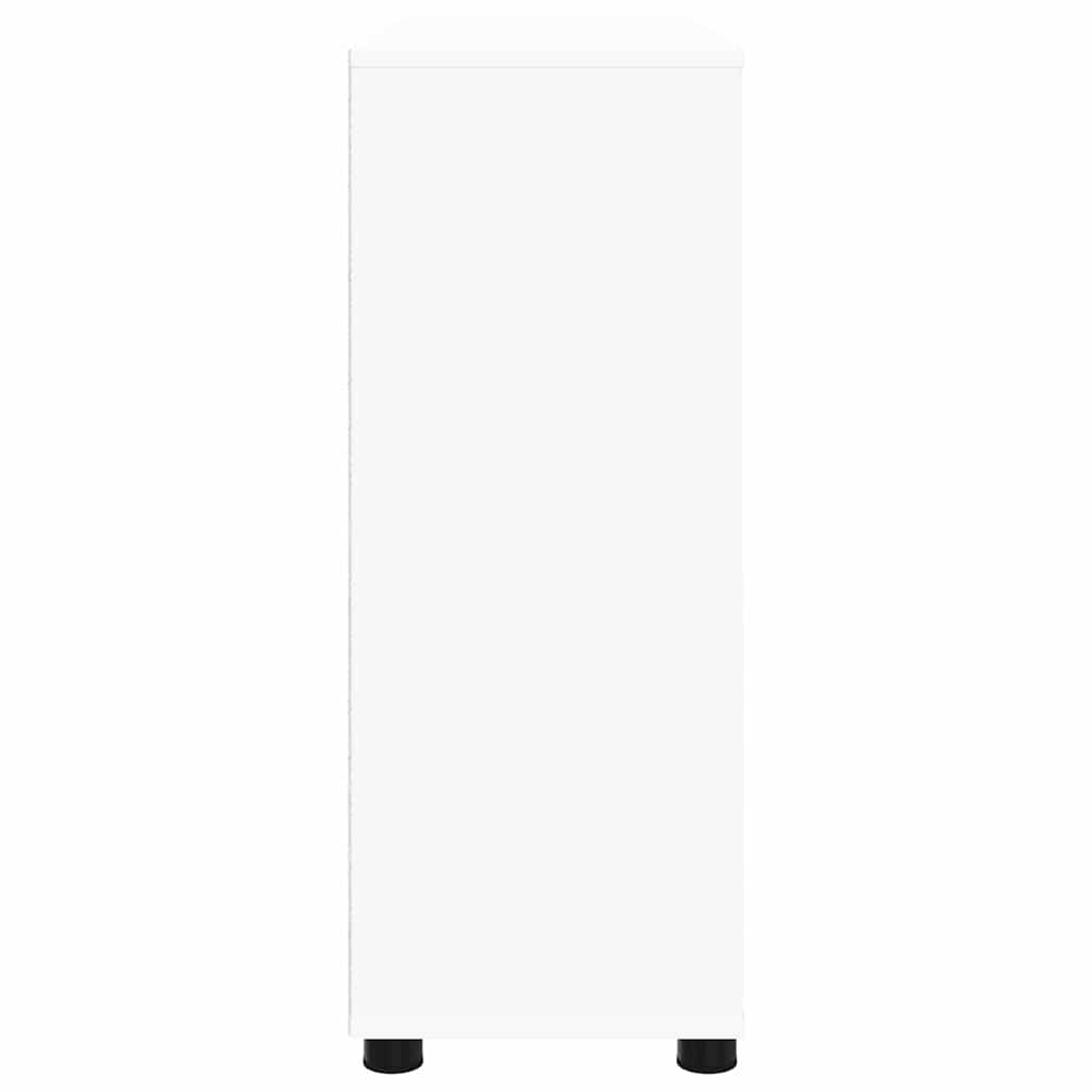 Oppbevaringsskap Hvit 80 x 31 x 81 cm Konstruert tre