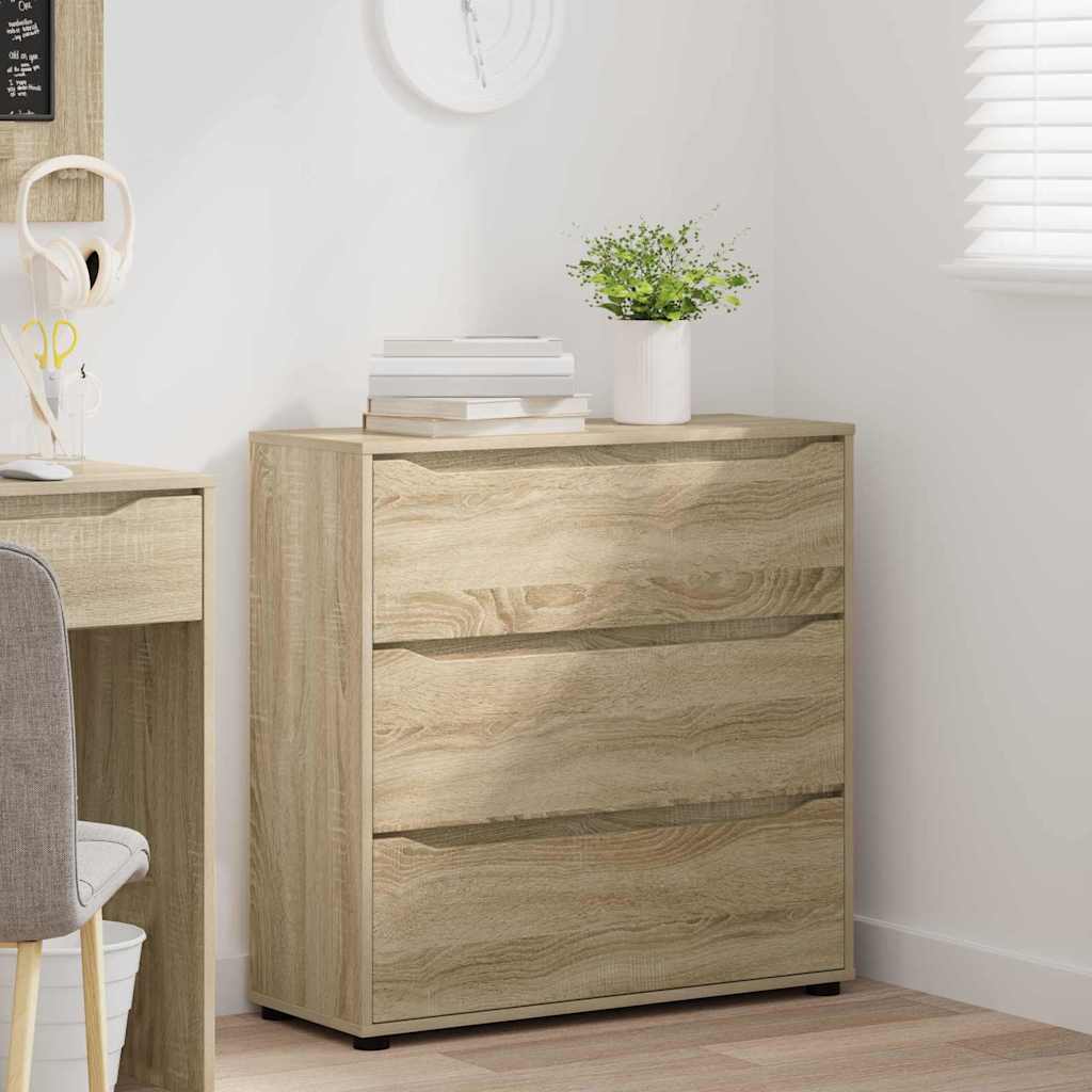 Oppbevaringsskap Sonoma eik 80 x 31 x 81 cm Konstruert tre