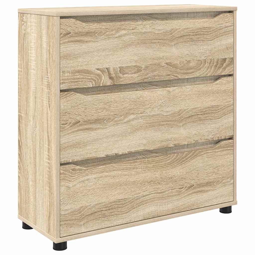 Oppbevaringsskap Sonoma eik 80 x 31 x 81 cm Konstruert tre