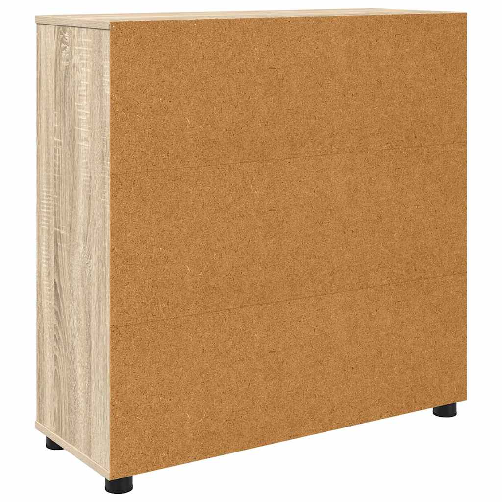 Oppbevaringsskap Sonoma eik 80 x 31 x 81 cm Konstruert tre