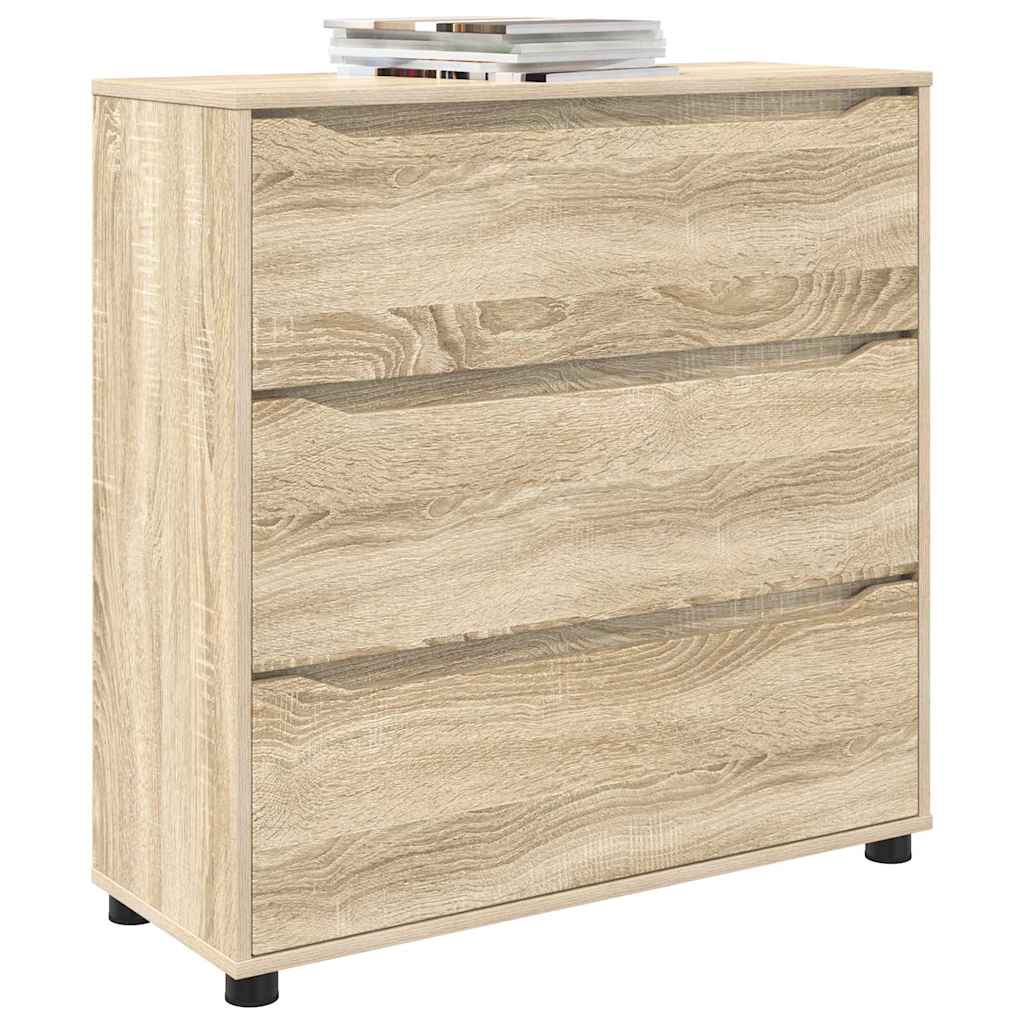Oppbevaringsskap Sonoma eik 80 x 31 x 81 cm Konstruert tre