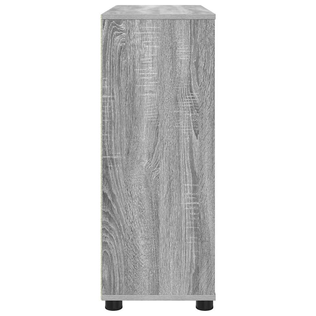 Oppbevaringsskap Grå Sonoma 80 x 31 x 81 cm Konstruert tre