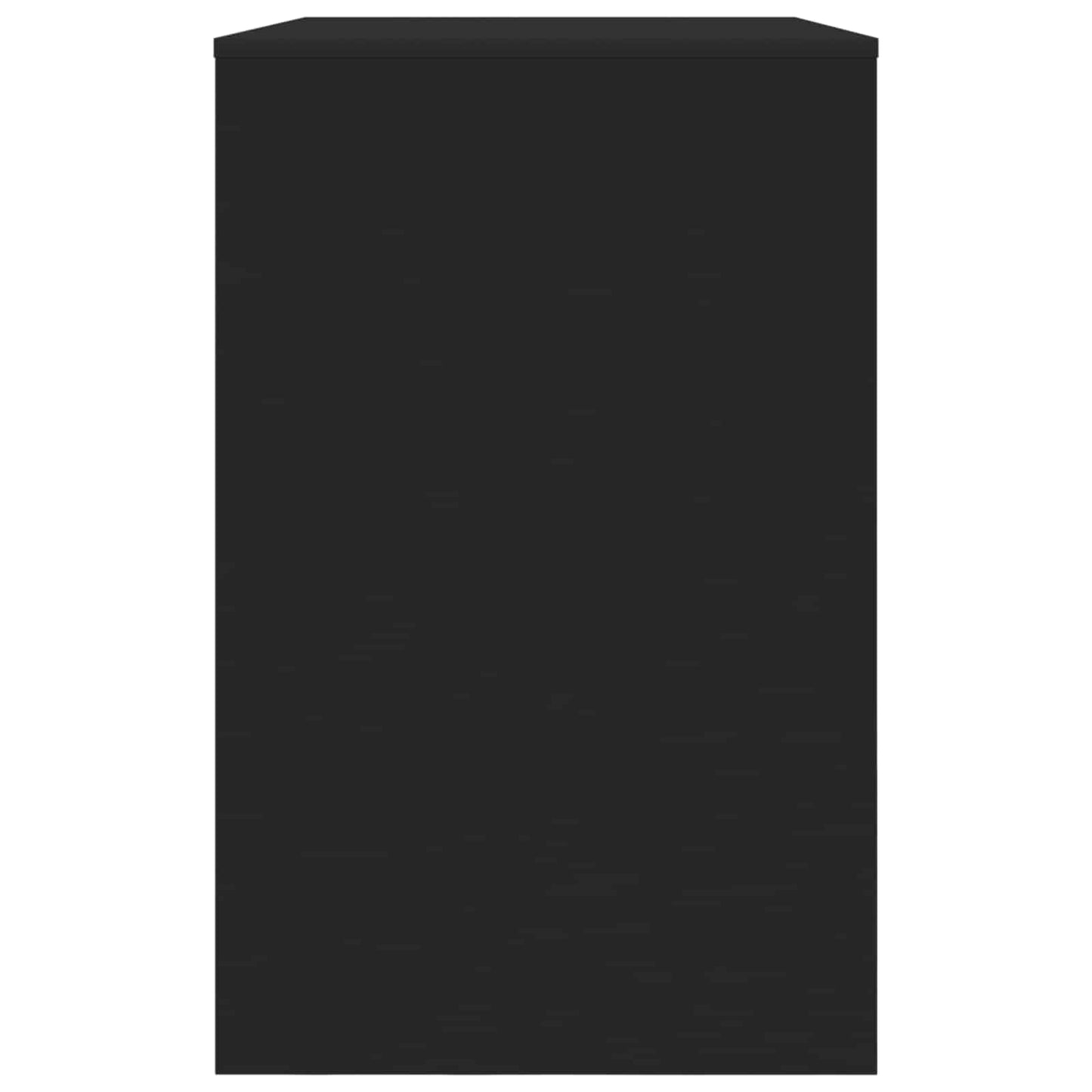 Skrivebord med skuff Svart 100 x 50 x 78 cm Konstruert tre