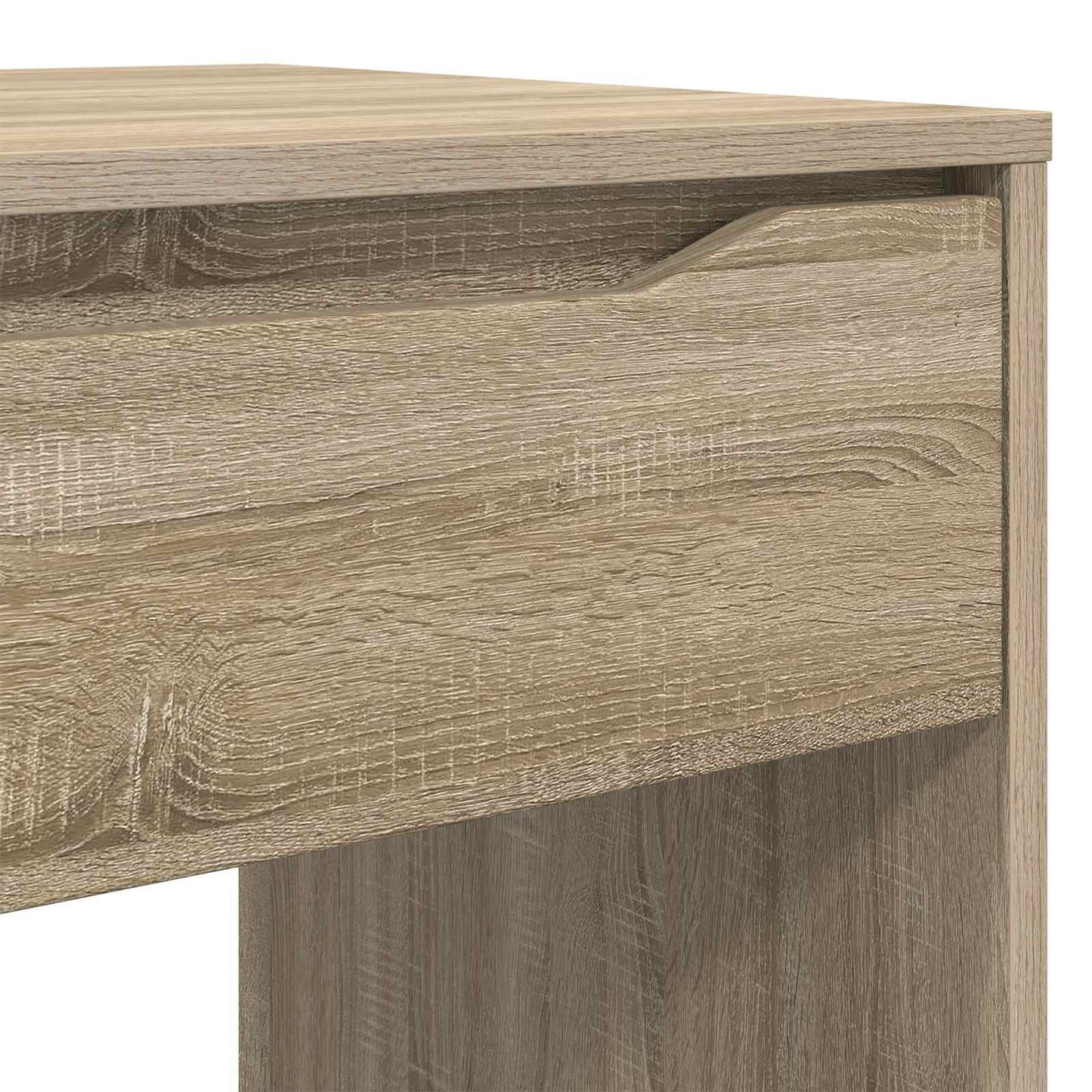 Skrivebord med skuff Sonoma eik 100 x 50 x 78 cm Konstruert tre