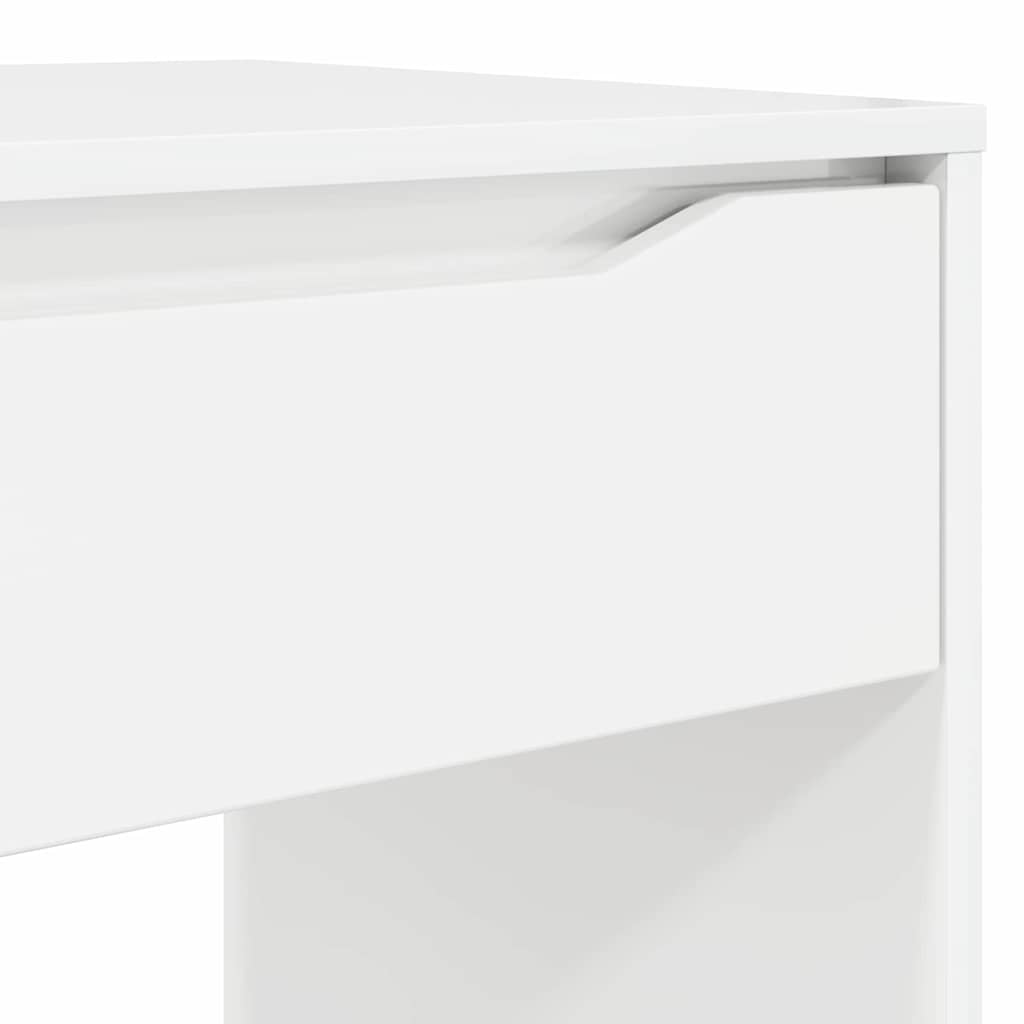Skrivebord Høgglans Hvit 100 x 50 x 78 cm Konstruert tre