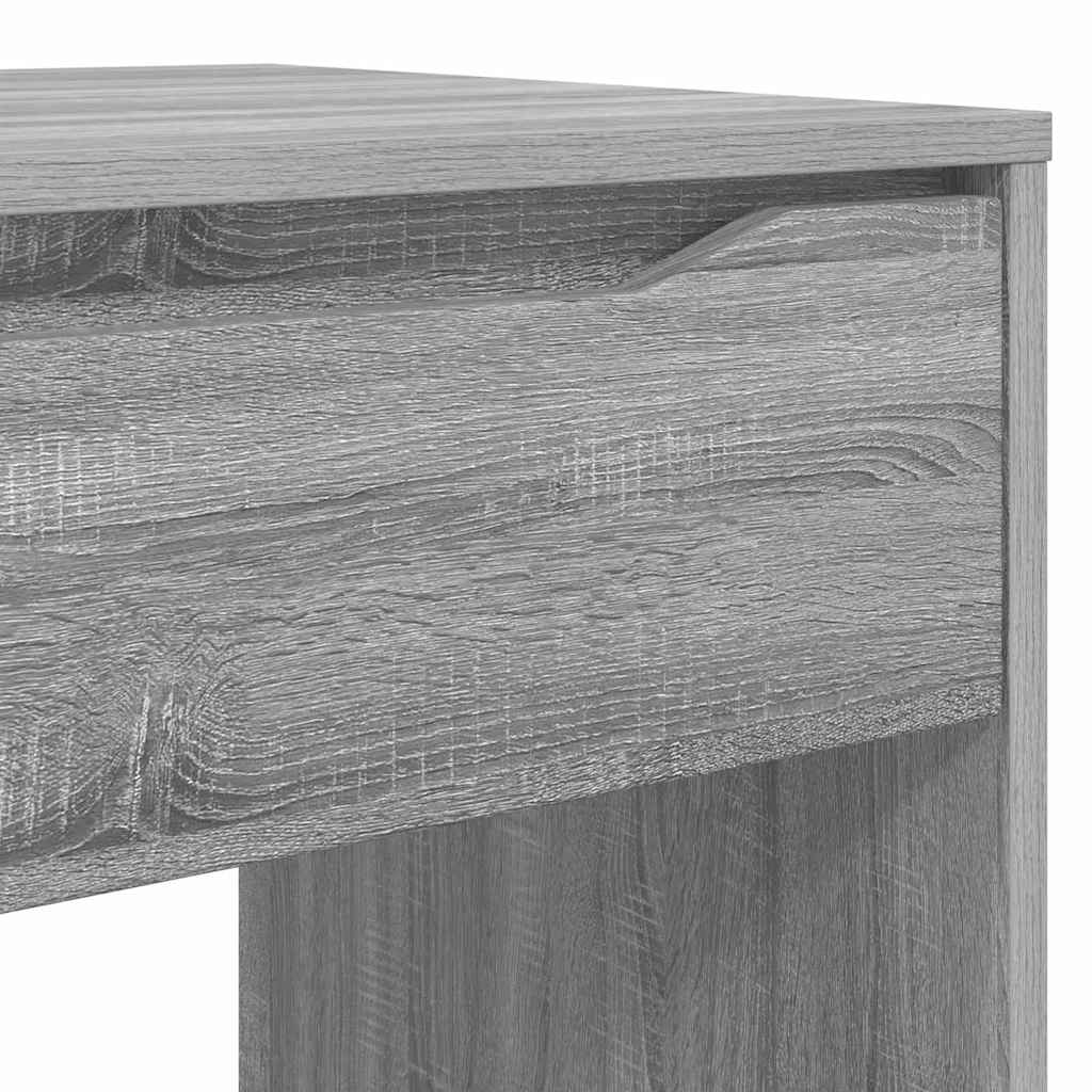 Skrivebord med skuff Grå Sonoma 100 x 50 x 78 cm Konstruert tre