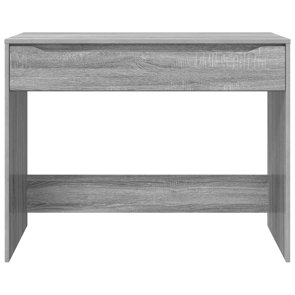 Skrivebord med skuff Grå Sonoma 100 x 50 x 78 cm Konstruert tre