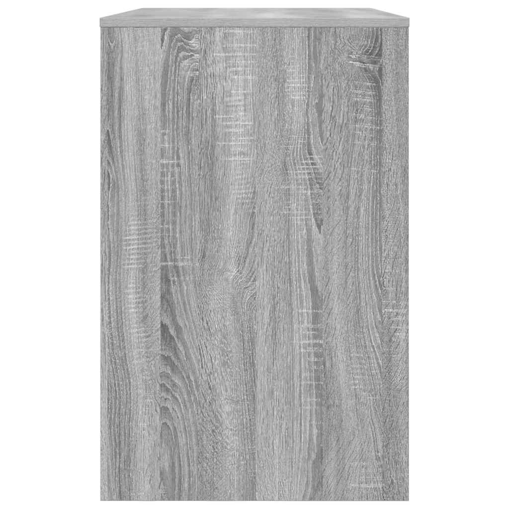Skrivebord med skuff Grå Sonoma 100 x 50 x 78 cm Konstruert tre