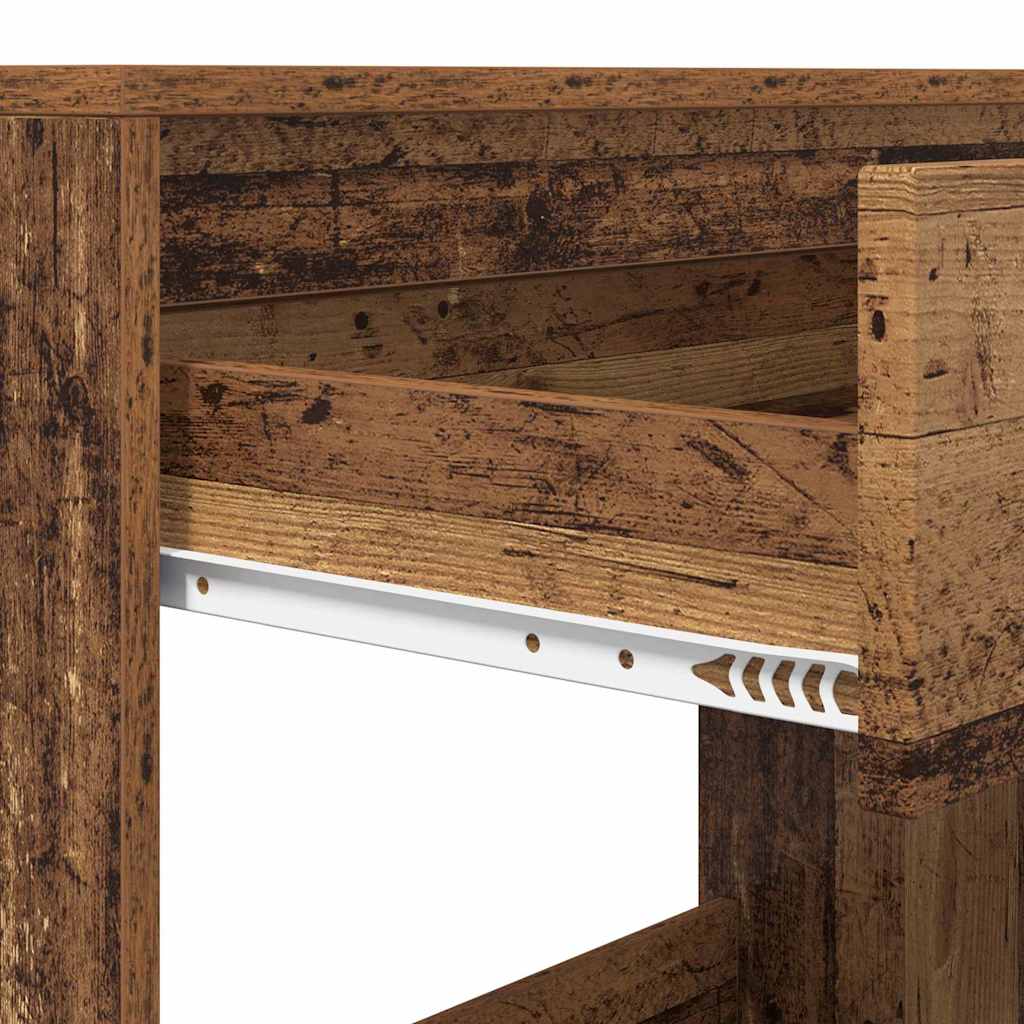 Skrivebord Gammelt tre 100 x 50 x 78 cm Konstruert tre