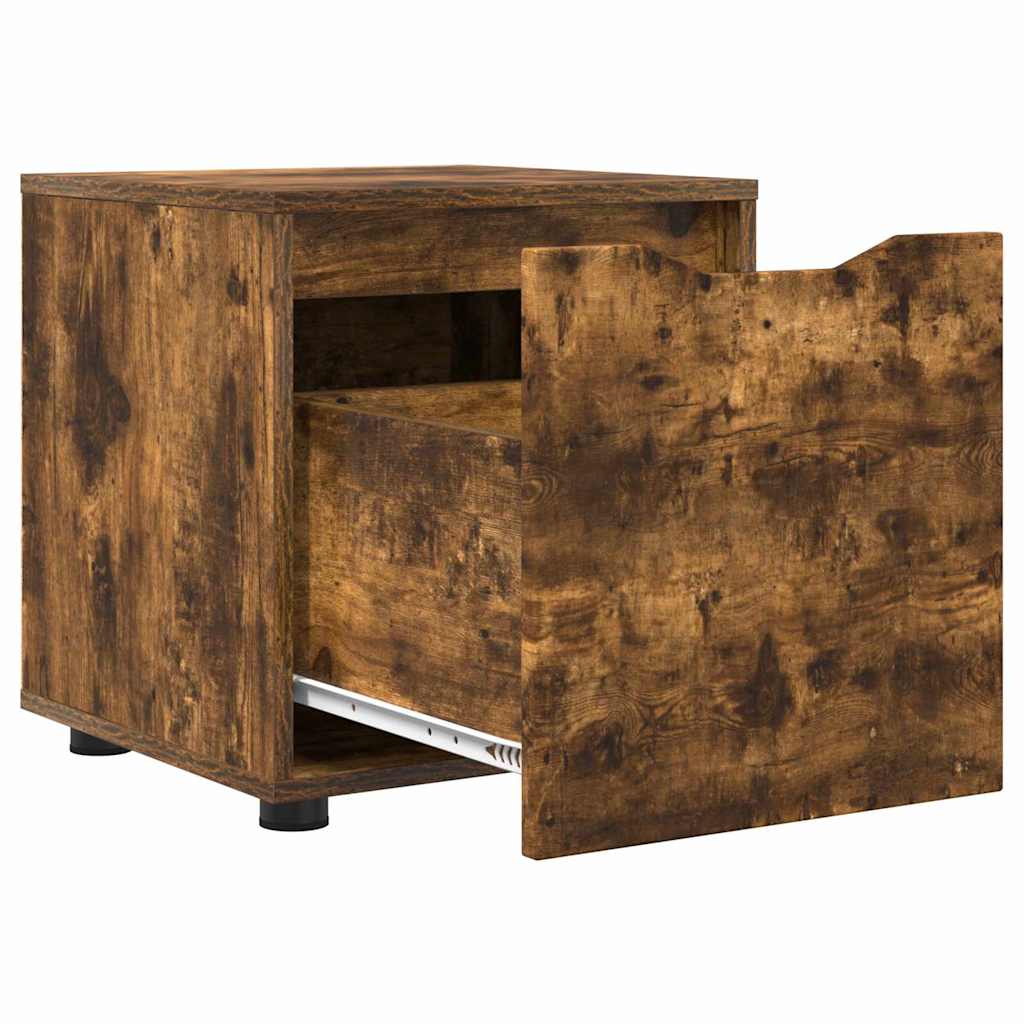 Baderomsskap Røkt eik 40,5 x 40 x 44 cm Konstruert tre