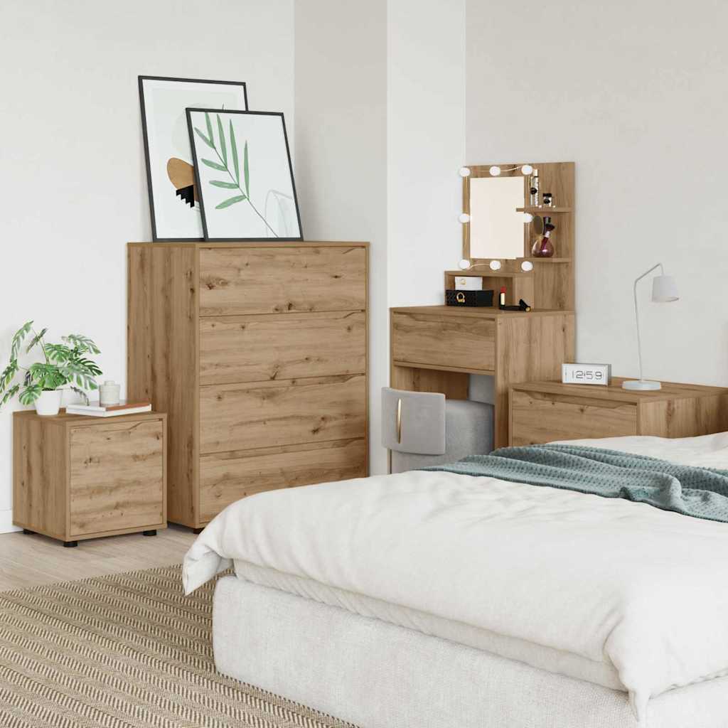Baderomsskap 40,5 x 40 x 44 cm Konstruert tre Artisan Eik