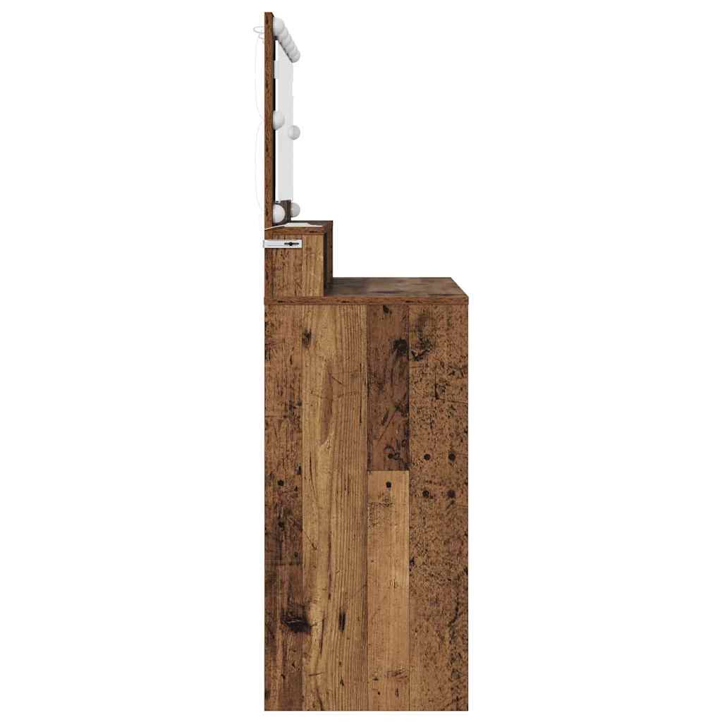 Soverom sminkebord Gamle tre 80 x 39,6 x 135 cm Konstruert tre
