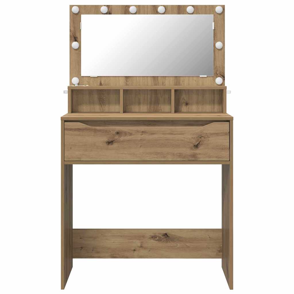 Soverom sminkebord med skuff Artisan Eik 80 x 39,6 x 135 cm