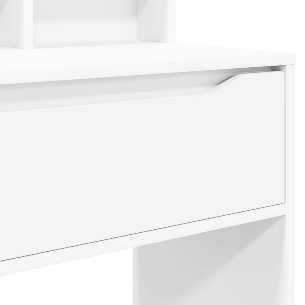Soverom sminkebord Hvit 80 x 39,6 x 135 cm Konstruert tre