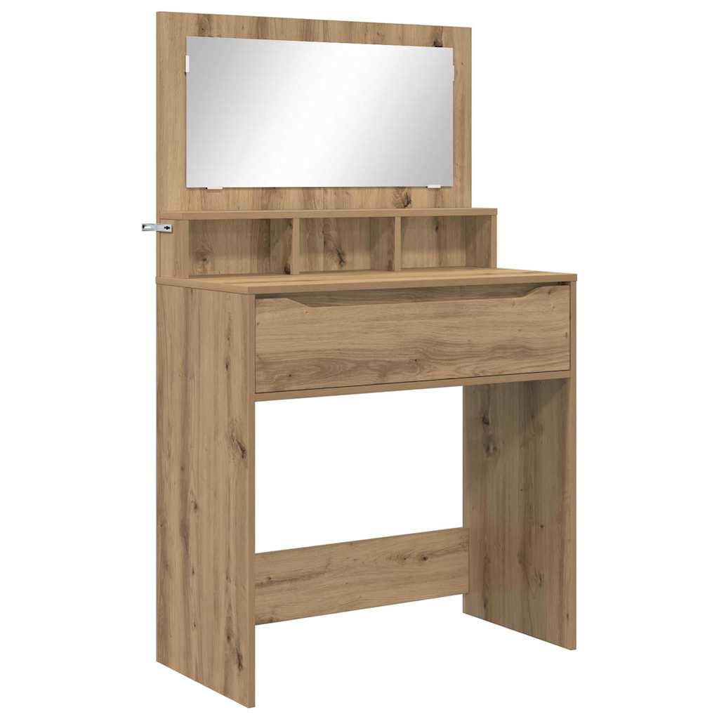 Soverom sminkebord med skuff Artisan Eik 80 x 39,6 x 135 cm