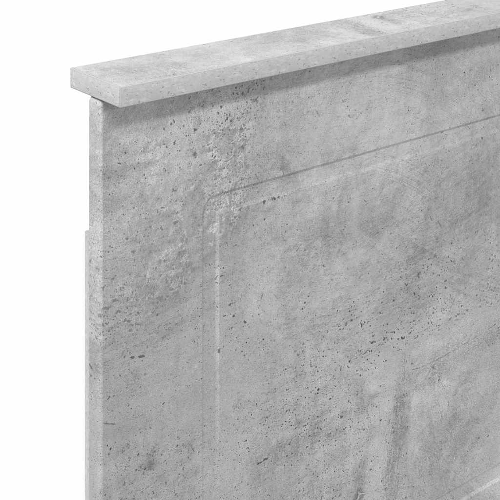 Hodegavl BetongGrå 100 cm Konstruert tre