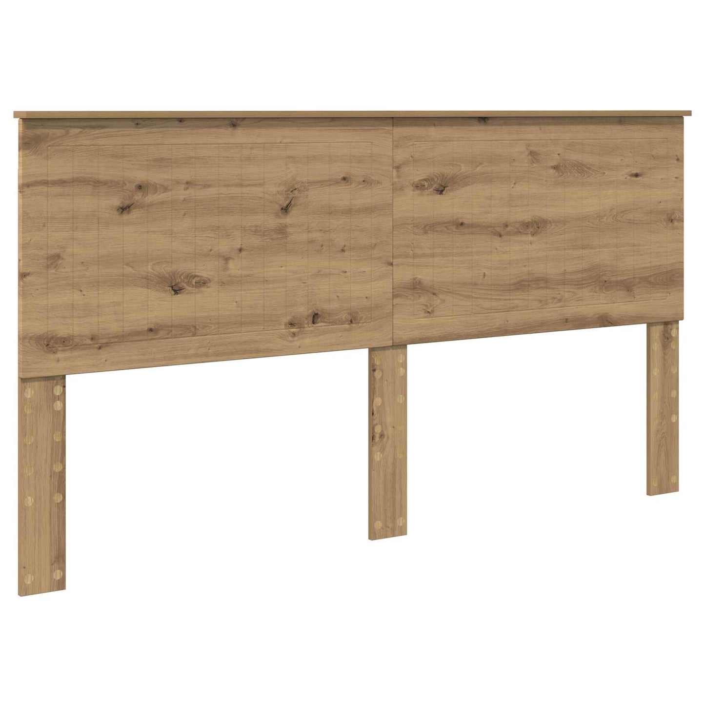 Hodegavl med hodegjerde Artisan Eik 180 cm Konstruert tre