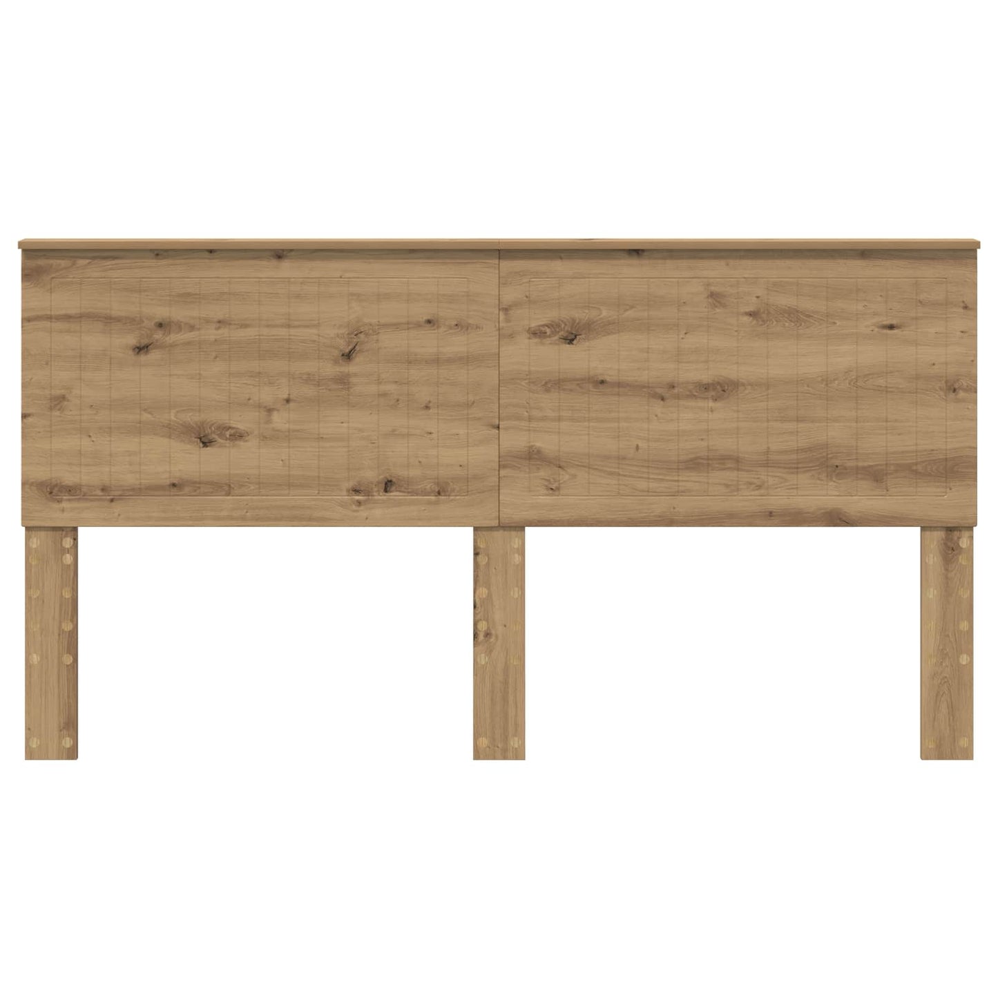 Hodegavl med hodegjerde Artisan Eik 180 cm Konstruert tre