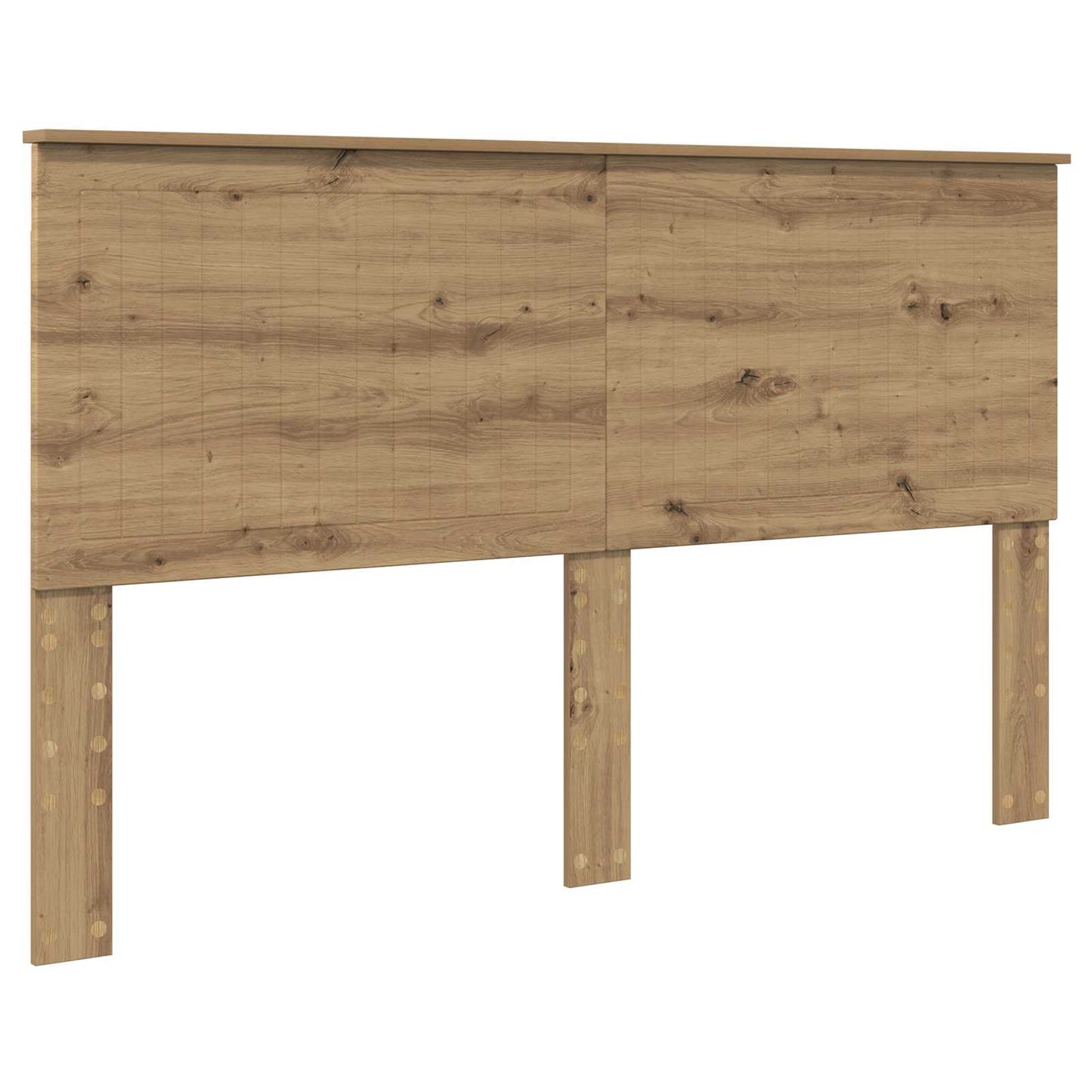Hodegavl med hodegjerde Artisan Eik 160 cm Konstruert tre