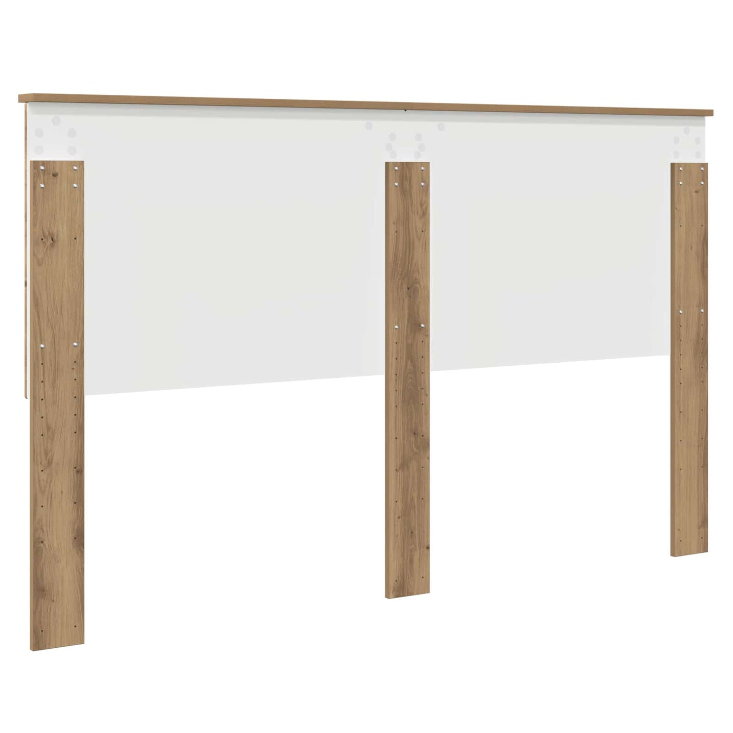 Hodegavl med hodegjerde Artisan Eik 160 cm Konstruert tre