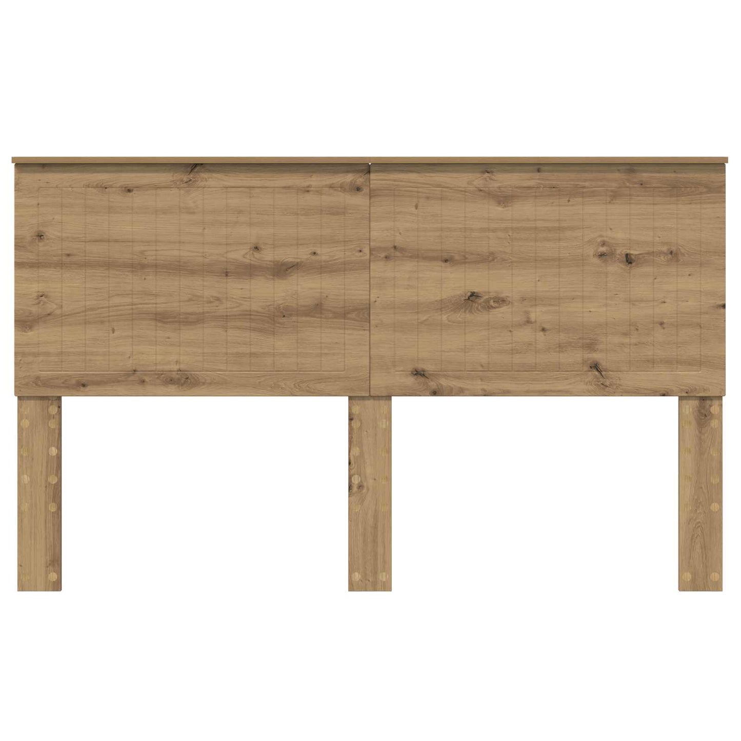 Hodegavl med hodegjerde Artisan Eik 160 cm Konstruert tre