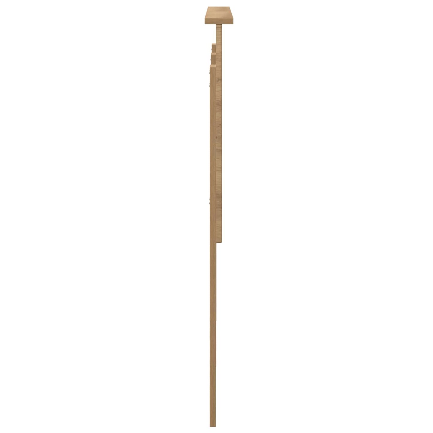 Hodegavl med hodegjerde Artisan Eik 135 cm Konstruert tre