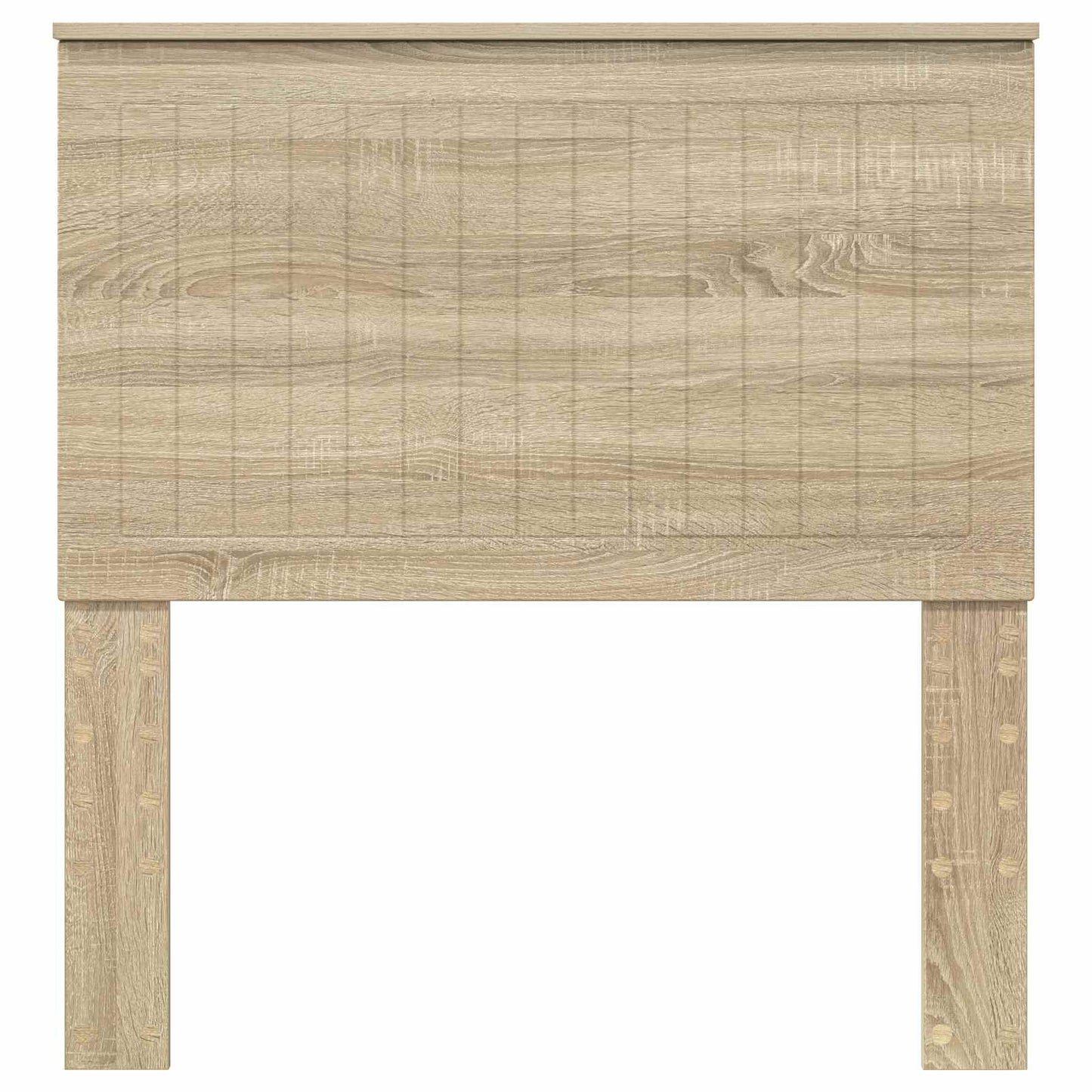 Hodegavl med hodegjerde Sonoma eik 90 cm Konstruert tre