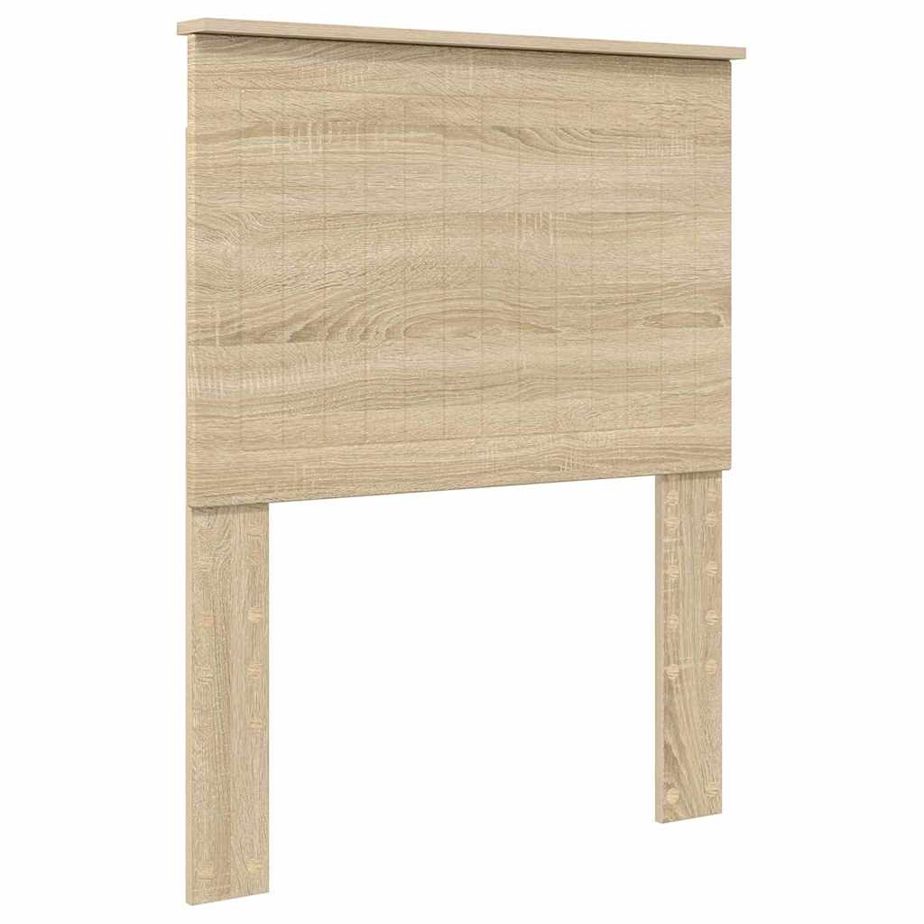 Hodegavl med hodegjerde Sonoma eik 75 cm Konstruert tre