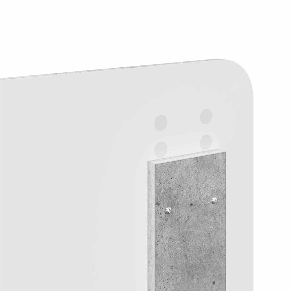 Hodegavl Betonggrå Konstruert tre