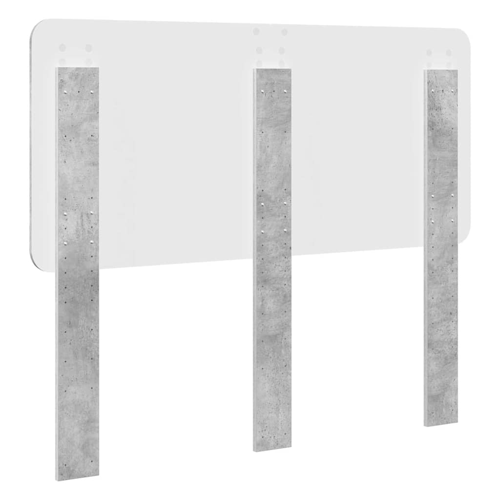 Hodegavl Betonggrå Konstruert tre