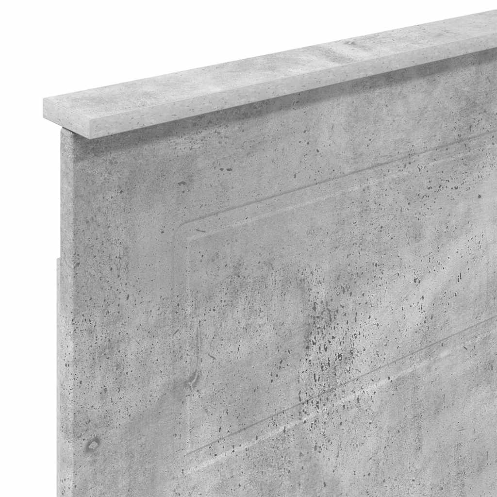 Hodegavl Betonggrå Konstruert tre