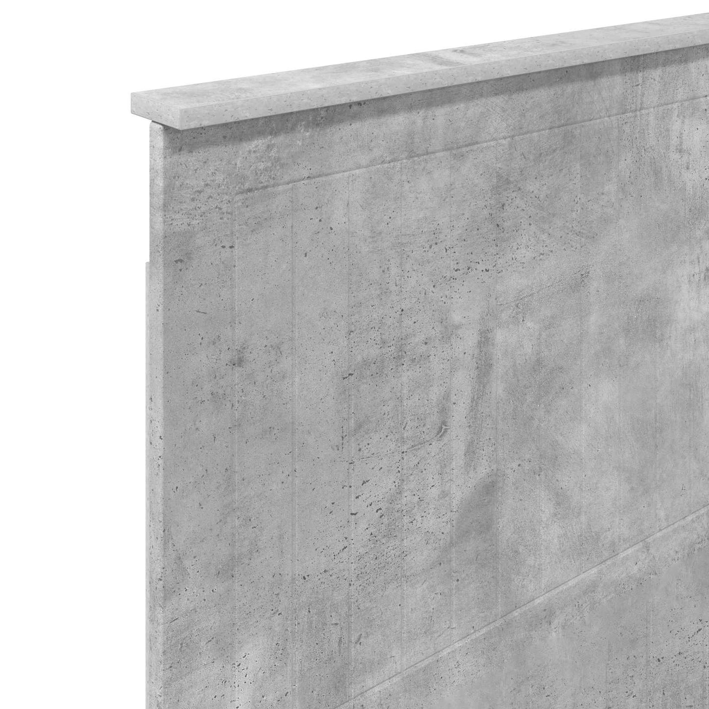 Hodegavl Betonggrå Konstruert tre