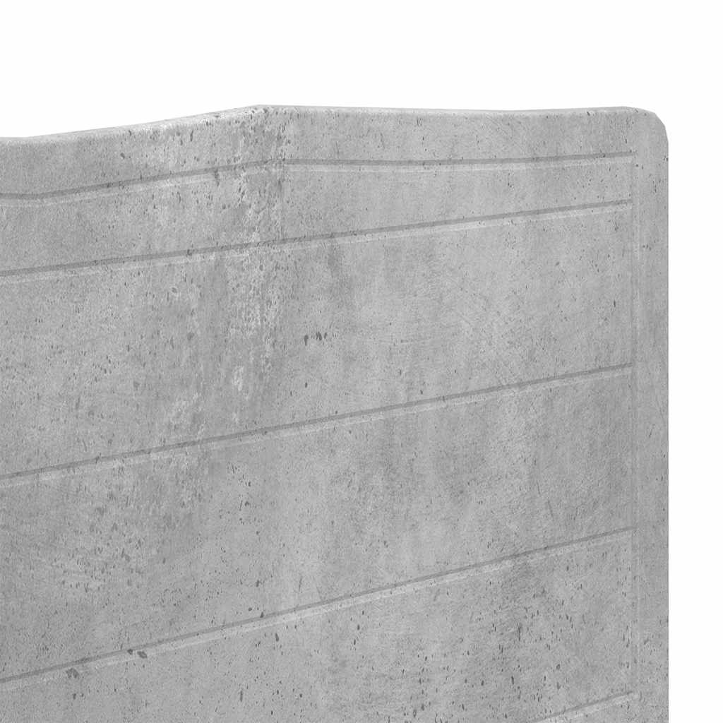 Hodegavl Betonggrå Konstruert tre