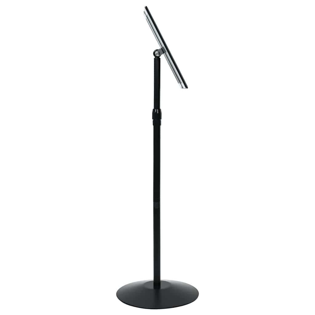 Pedestal plakatstativ sølv a4 PVC og stål