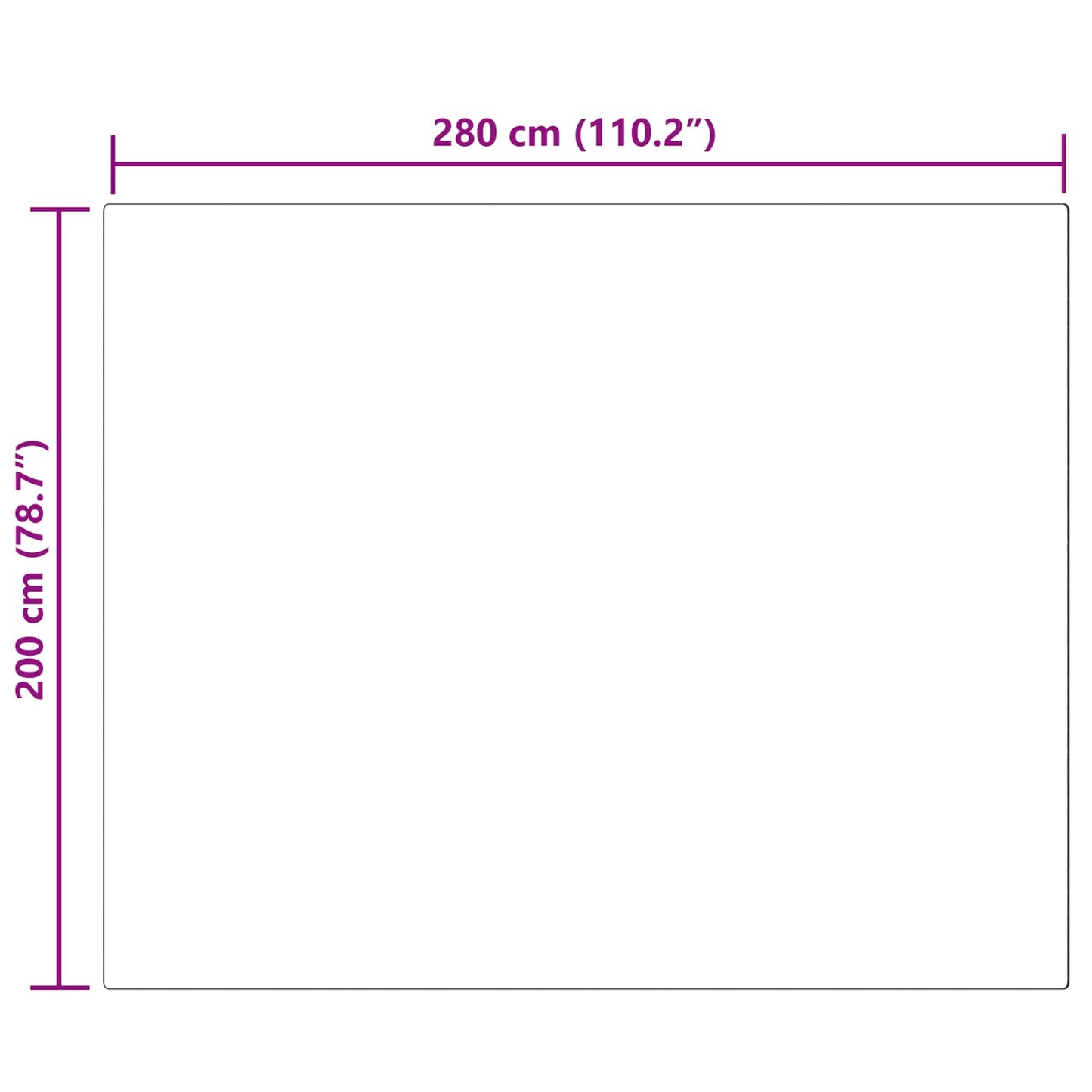 Fusk saueskinnteppe TAFALLA Beige 200 x 280 cm Polyester