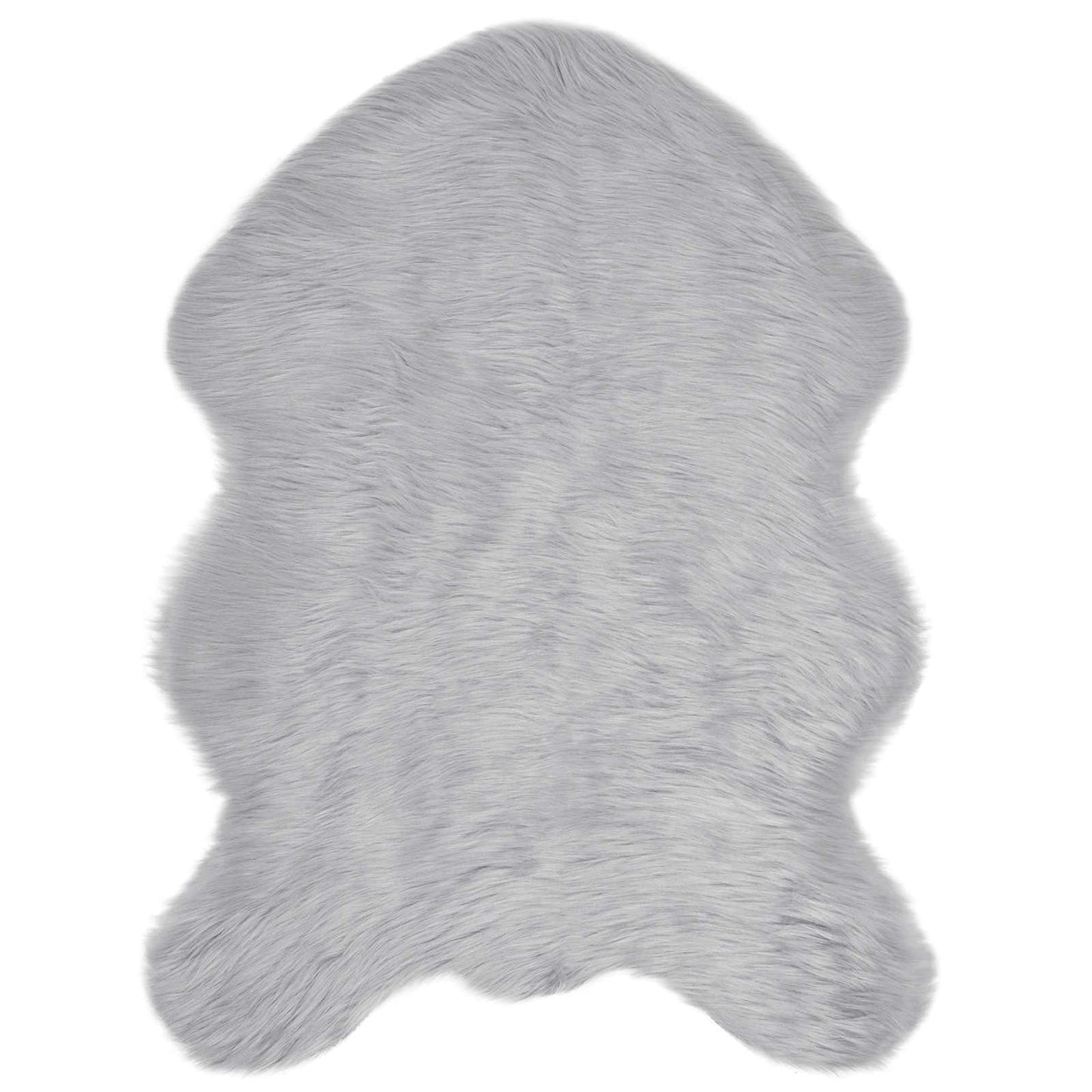Fusk saueskinnteppe TAFALLA Grå 80 x 120 cm Polyester