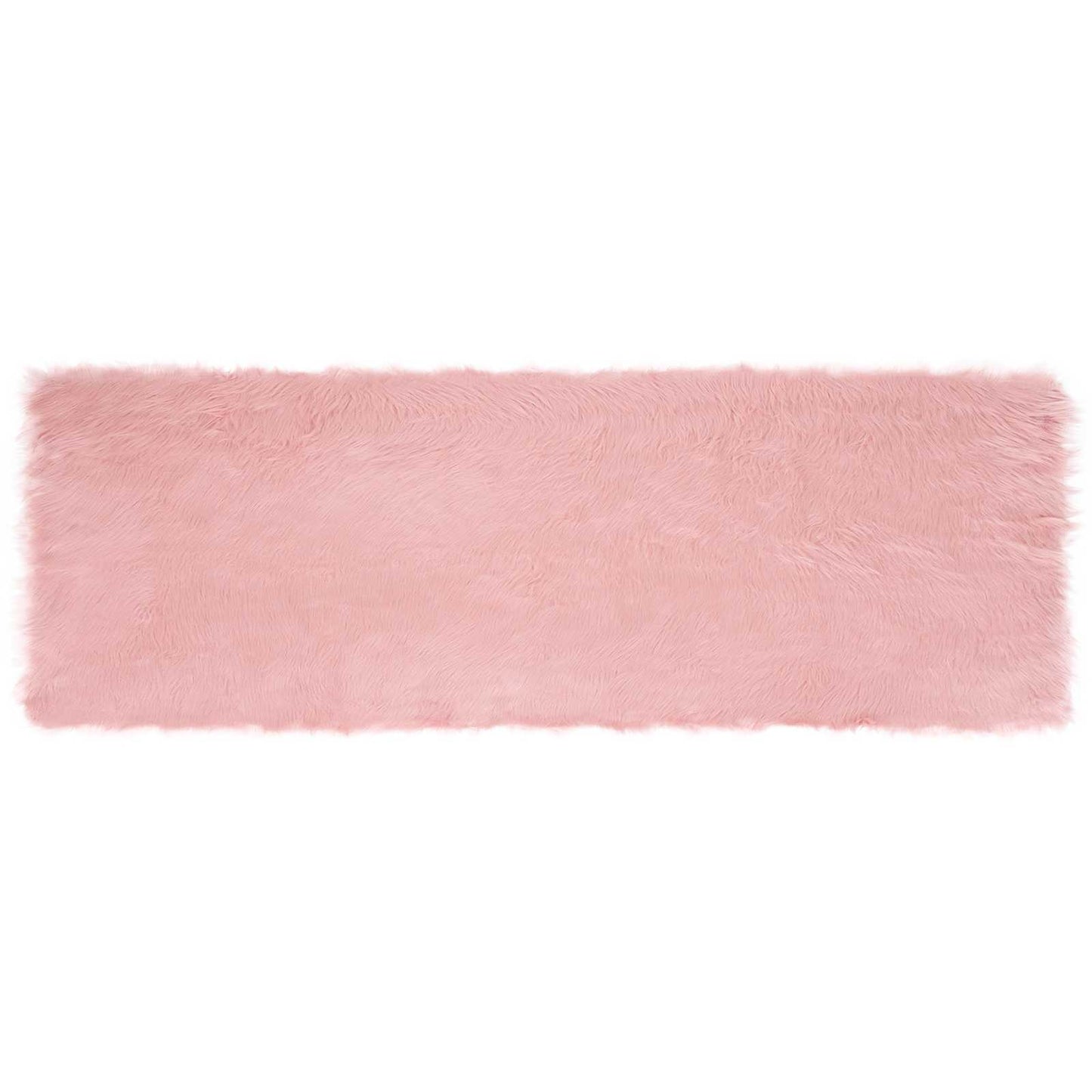 Fusk saueskinnteppe TAFALLA Rosa 80 x 250 cm Polyester
