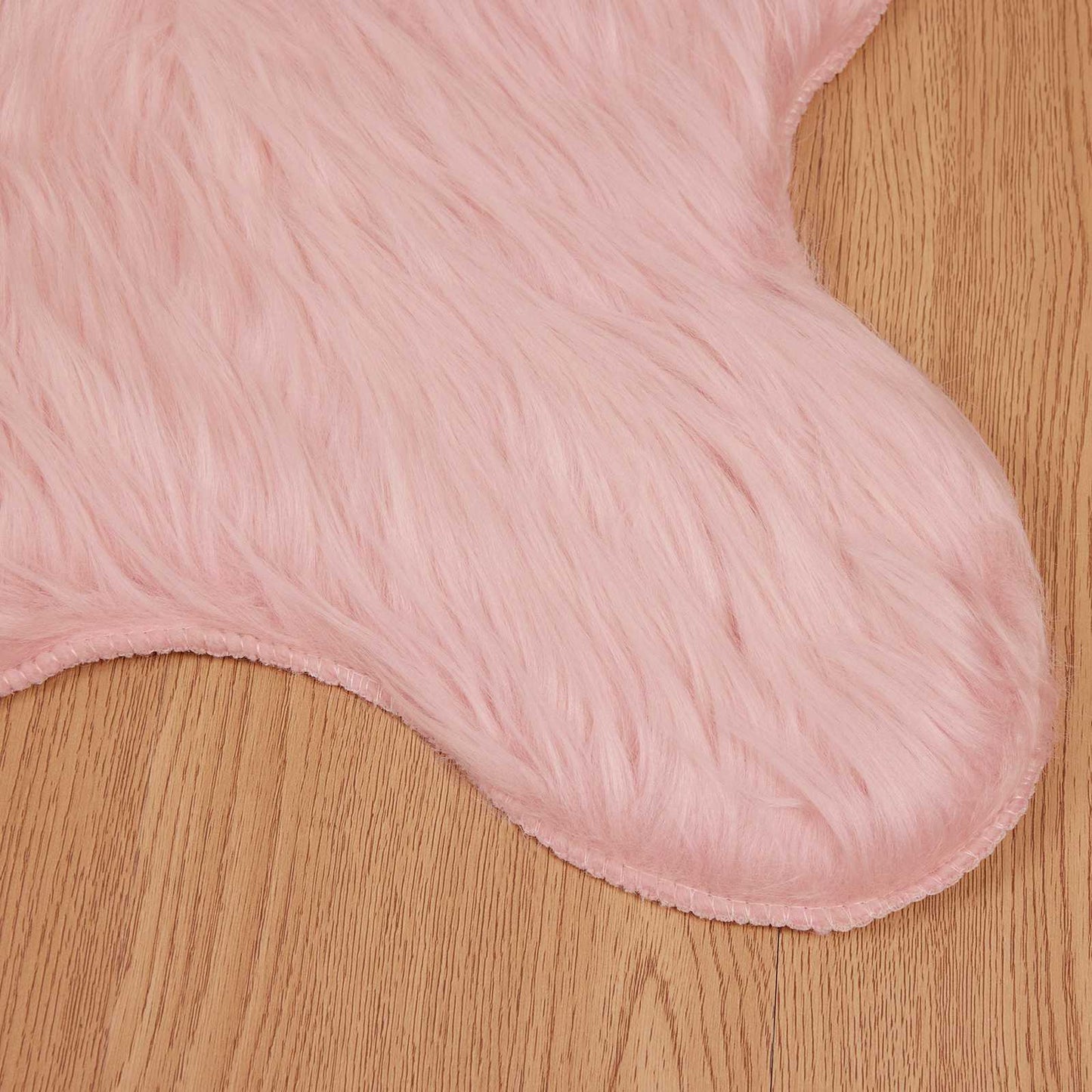 Fusk saueskinnteppe TAFALLA Rosa 60 x 90 cm Polyester