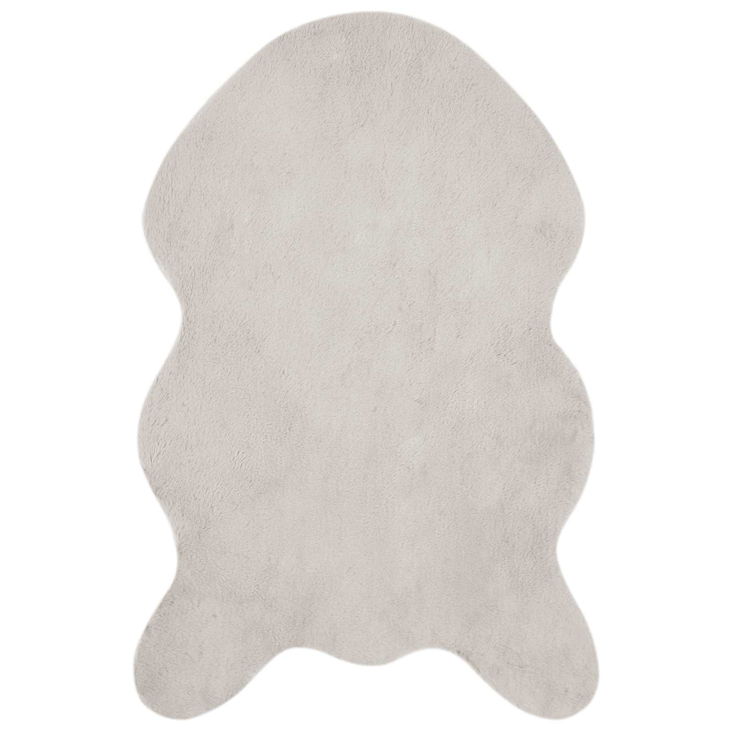 Skliikkerteppe i kunstig kaninpels OLITE Beige 80 x 120 cm