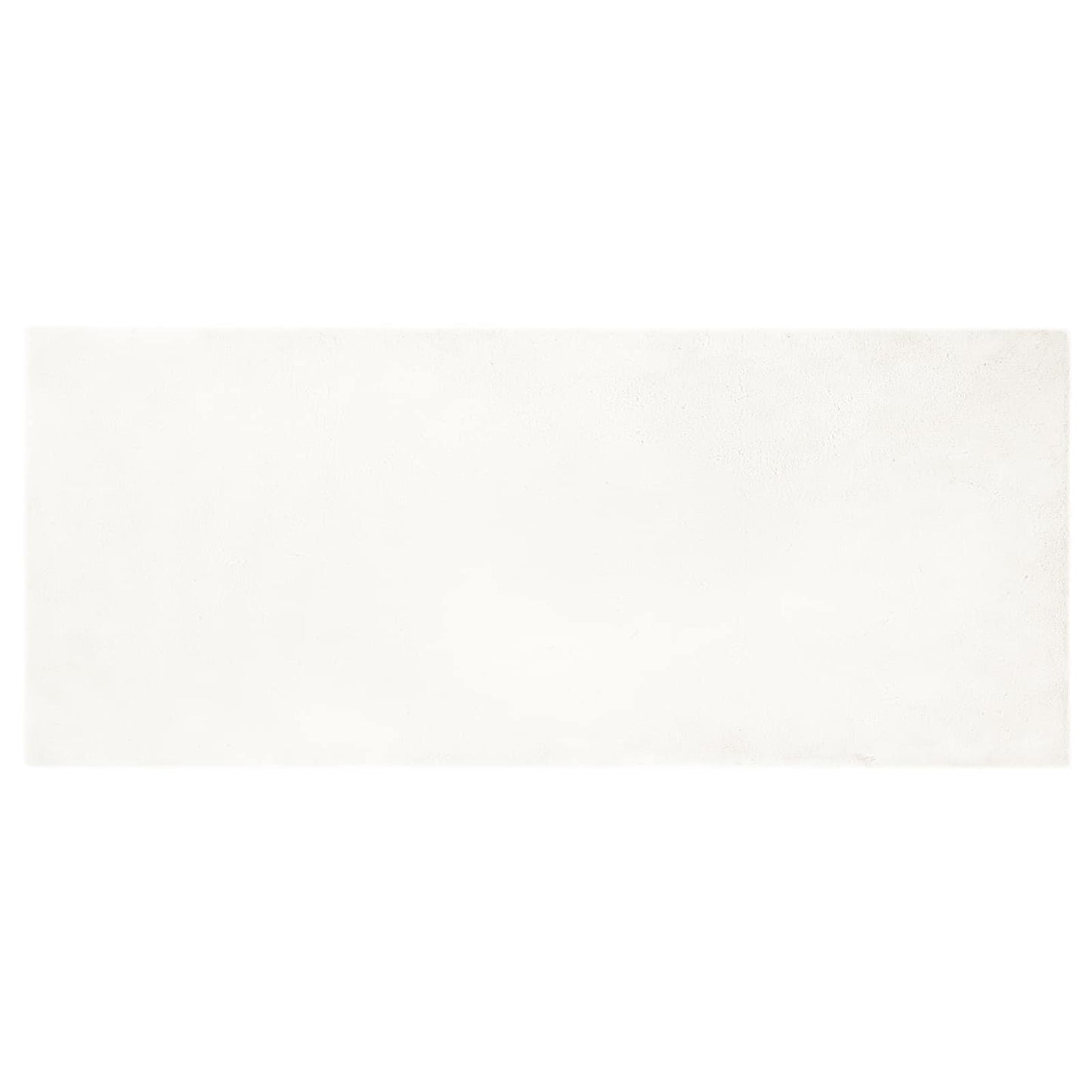 Skliikkerteppe i kunstig kaninpels OLITE Krem 100 x 200 cm
