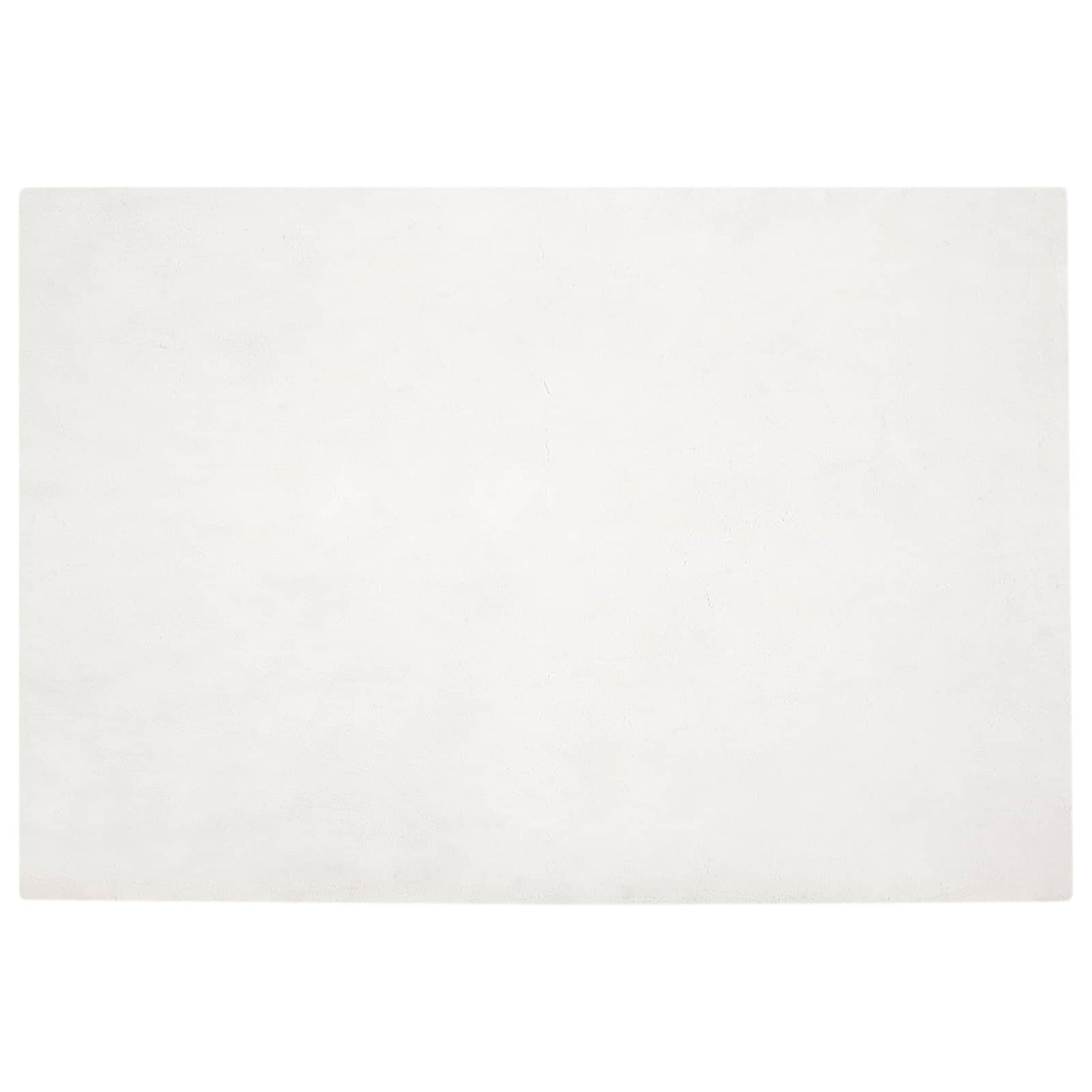 Skliikkerteppe i kunstig kaninpels OLITE Krem 160 x 230 cm