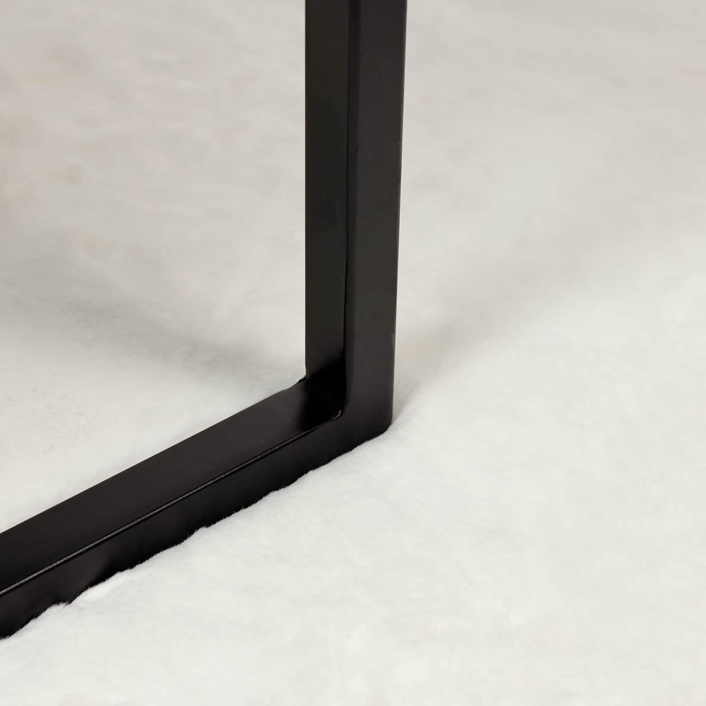 Anti-Sklisikker Fuskepels Teppet Olite Krem Ø 120 cm Polyester