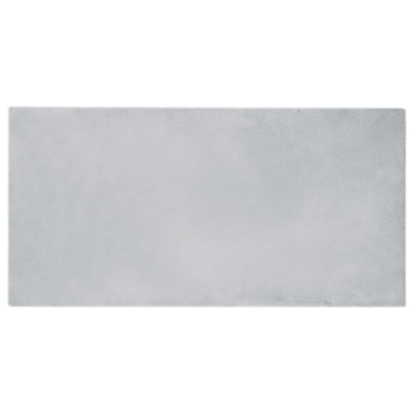 Skliikkerteppe i kunstig kaninpels OLITE Grå 100 x 200 cm