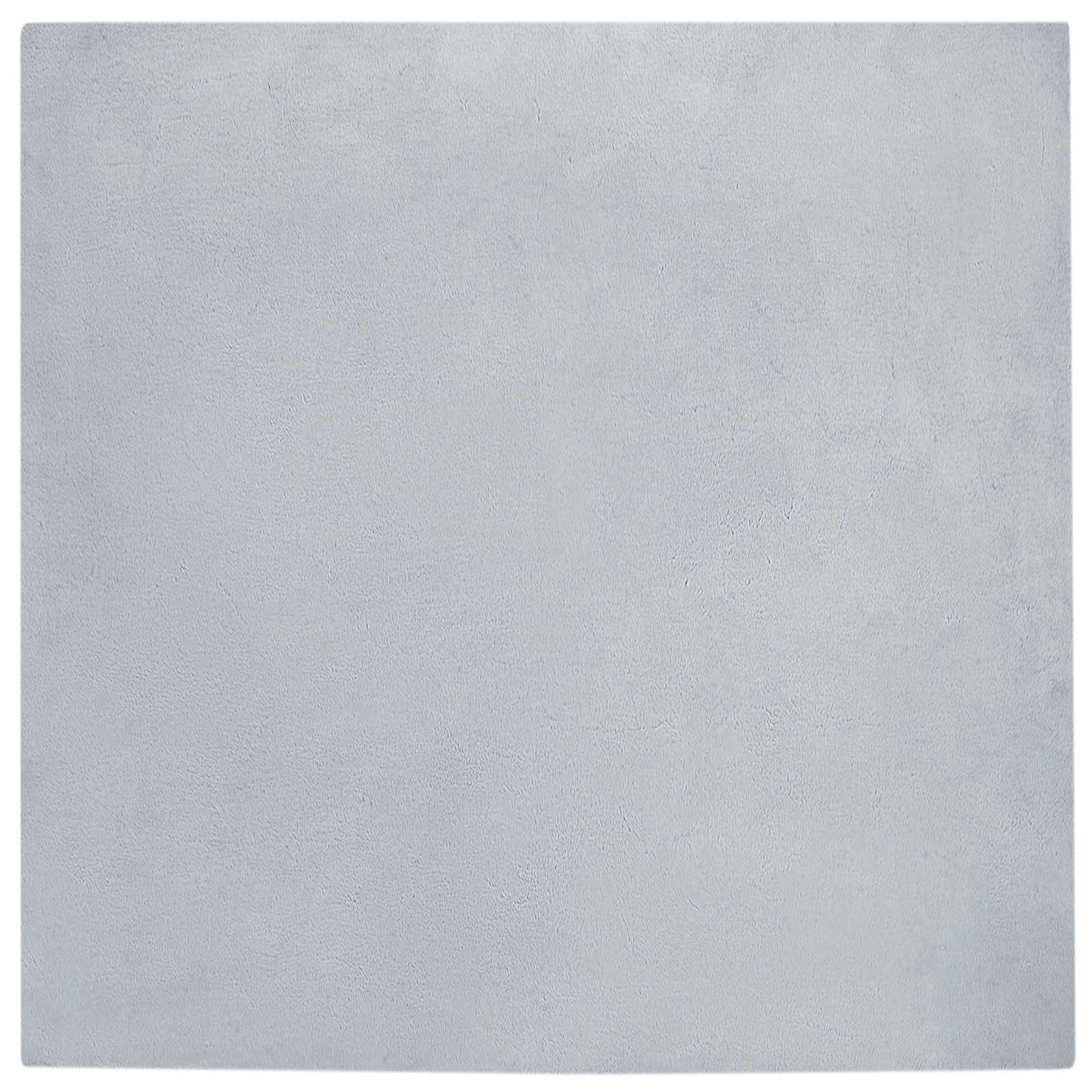 Skliikkerteppe i kunstig kaninpels OLITE Grå 120 x 120 cm