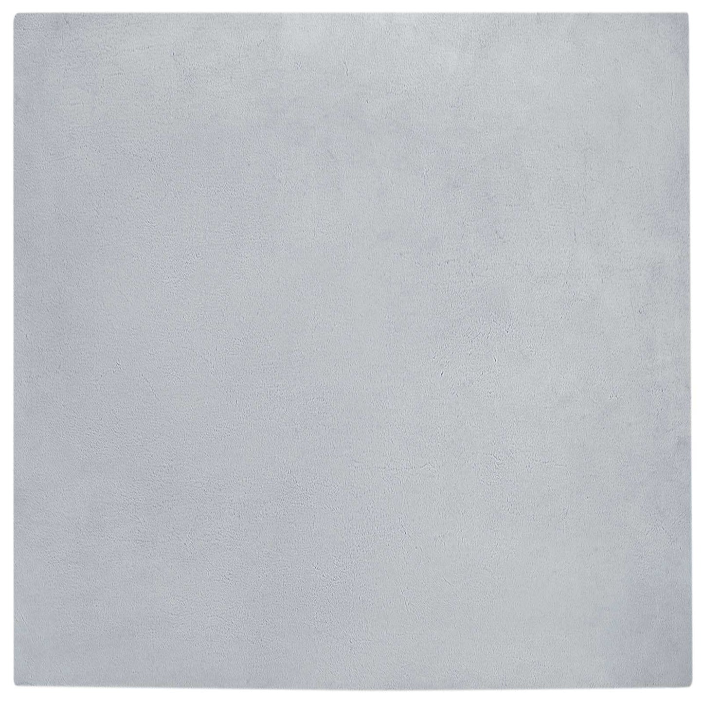 Skliikkerteppe i kunstig kaninpels OLITE Grå 200 x 200 cm