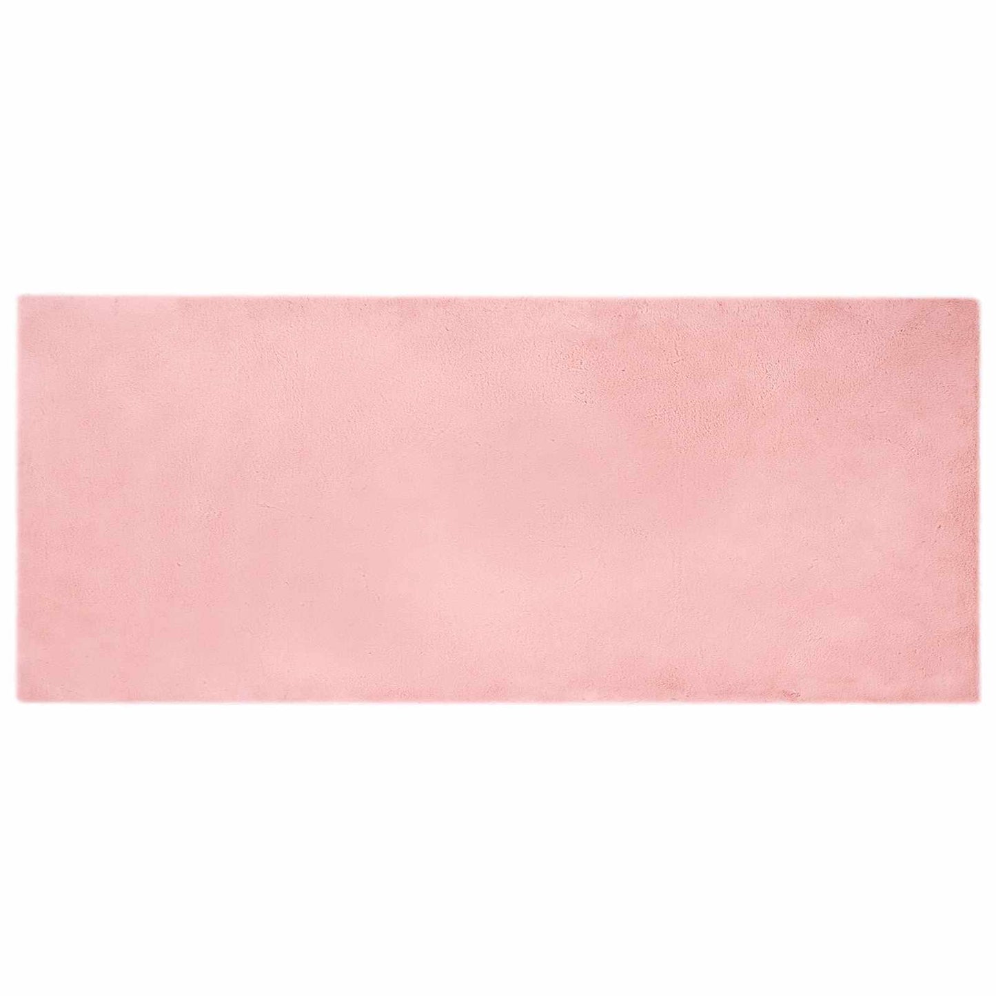 Skliikkerteppe i kunstig kaninpels OLITE Rosa 80 x 200 cm