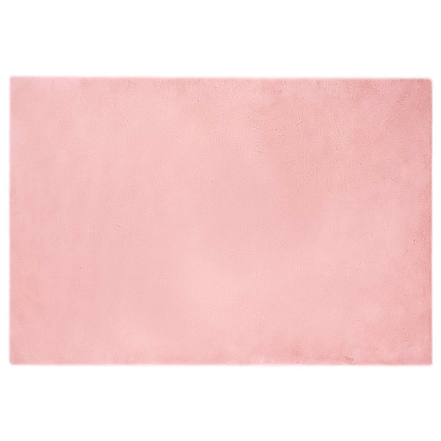 Skliikkerteppe i kunstig kaninpels OLITE Rosa 120 x 170 cm