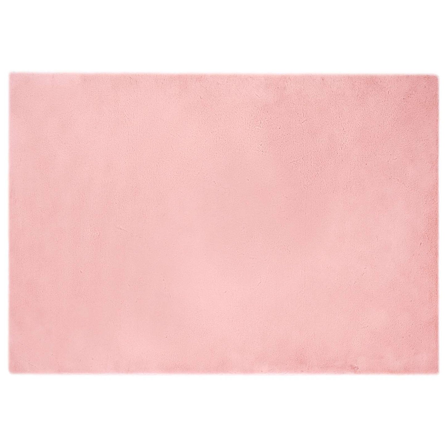 Skliikkerteppe i kunstig kaninpels OLITE Rosa 160 x 230 cm